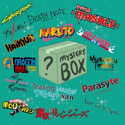 Mystery Box mit klassischen Anime-Stickers – Stufe 2