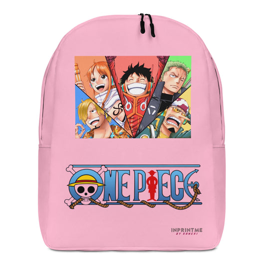 One Piece rosa Rucksack